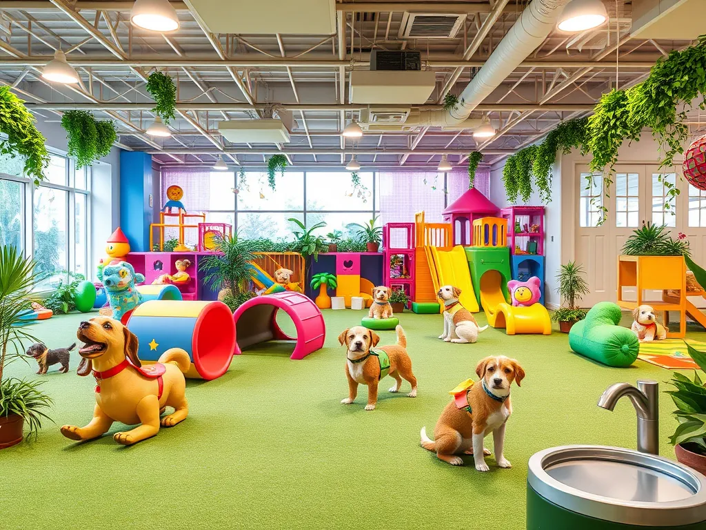 Discover Year-Round Fun: Climate-Controlled Play Areas for Dogs